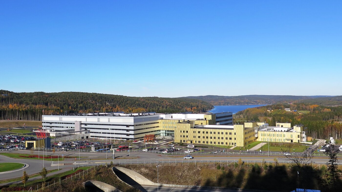 Sykehuset Østfold, Kalnes Bildet viser Sykehuset Østfold på Kalnes