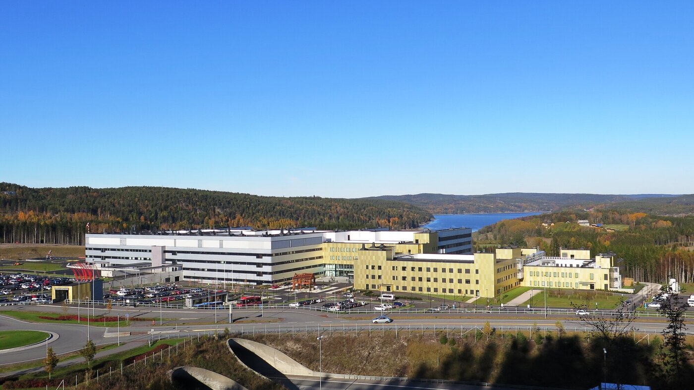 Bildet  viser Sykehuset Østfold på Kalnes