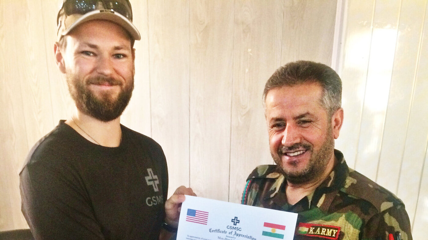 Max-Hendrik Wathne Gelink i Nord-Irak