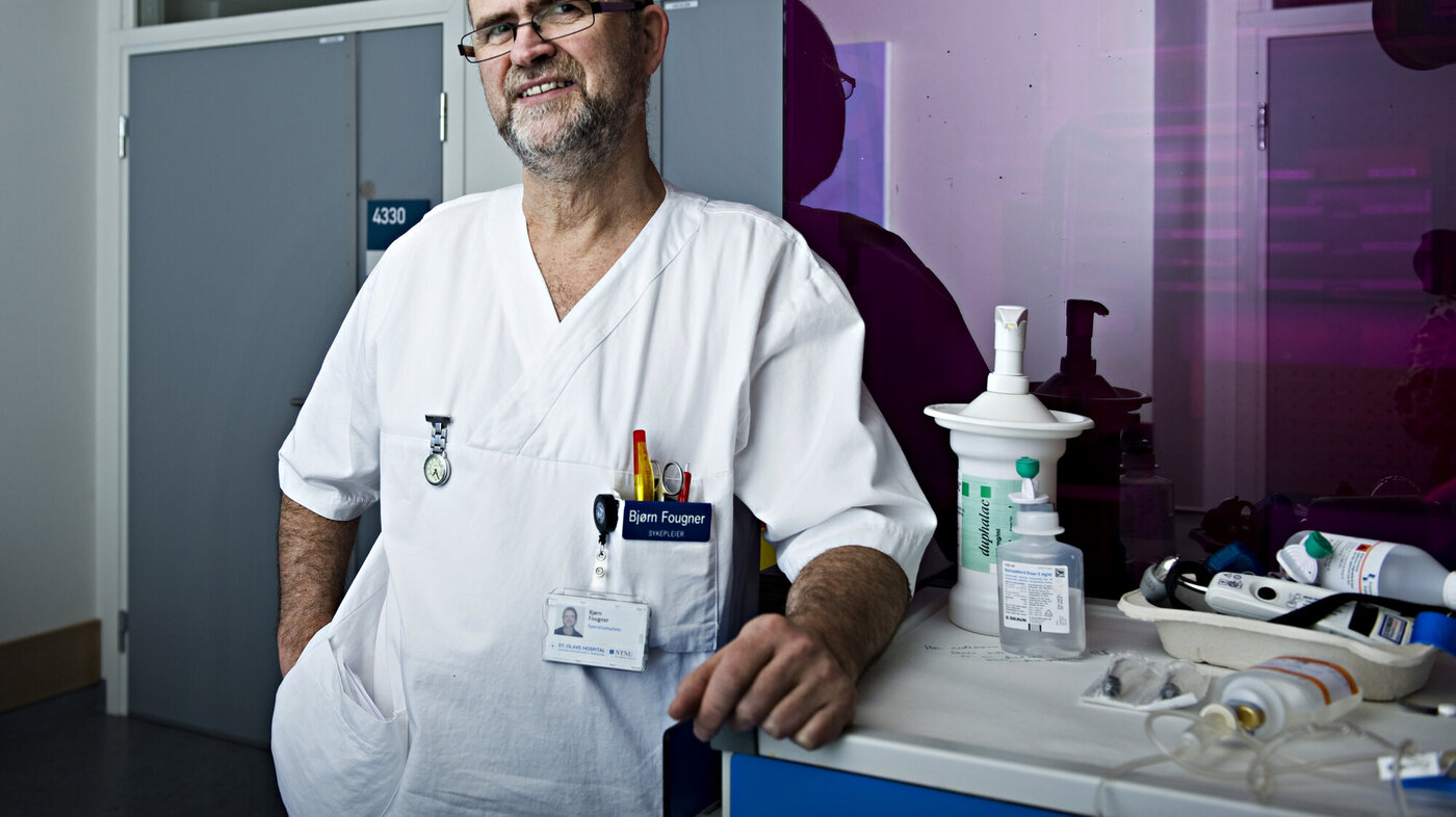 Bjørn Fougner Bildet viser Bjørn Fougner.