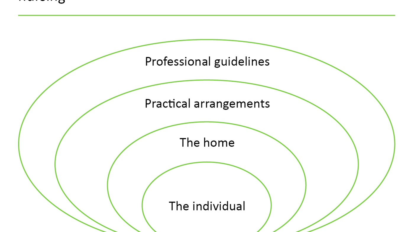 Figure 1. The four levels of nutritional care in community nursing