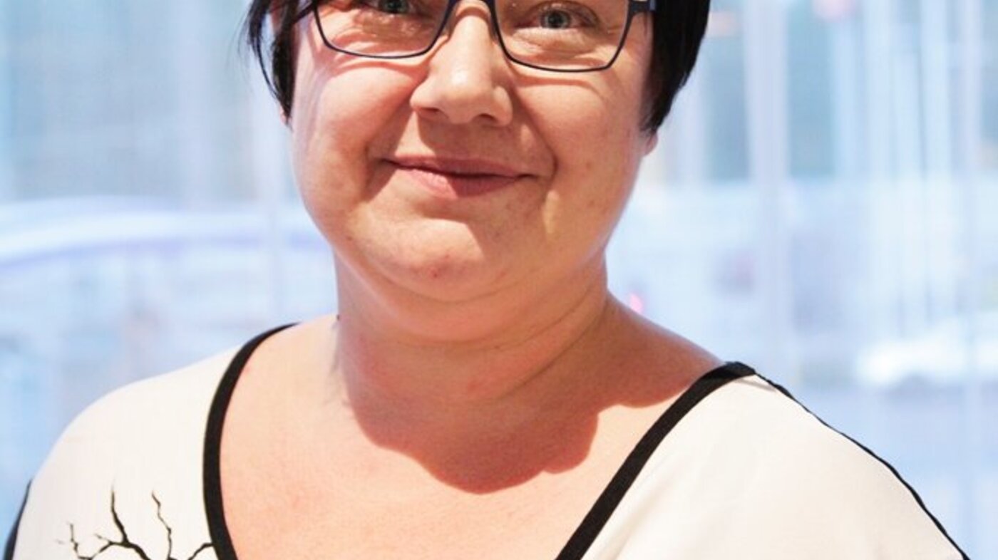 Nina Kotte, kommunikasjonsrådgiver ved NTNU bildet viser Nina Kotte
