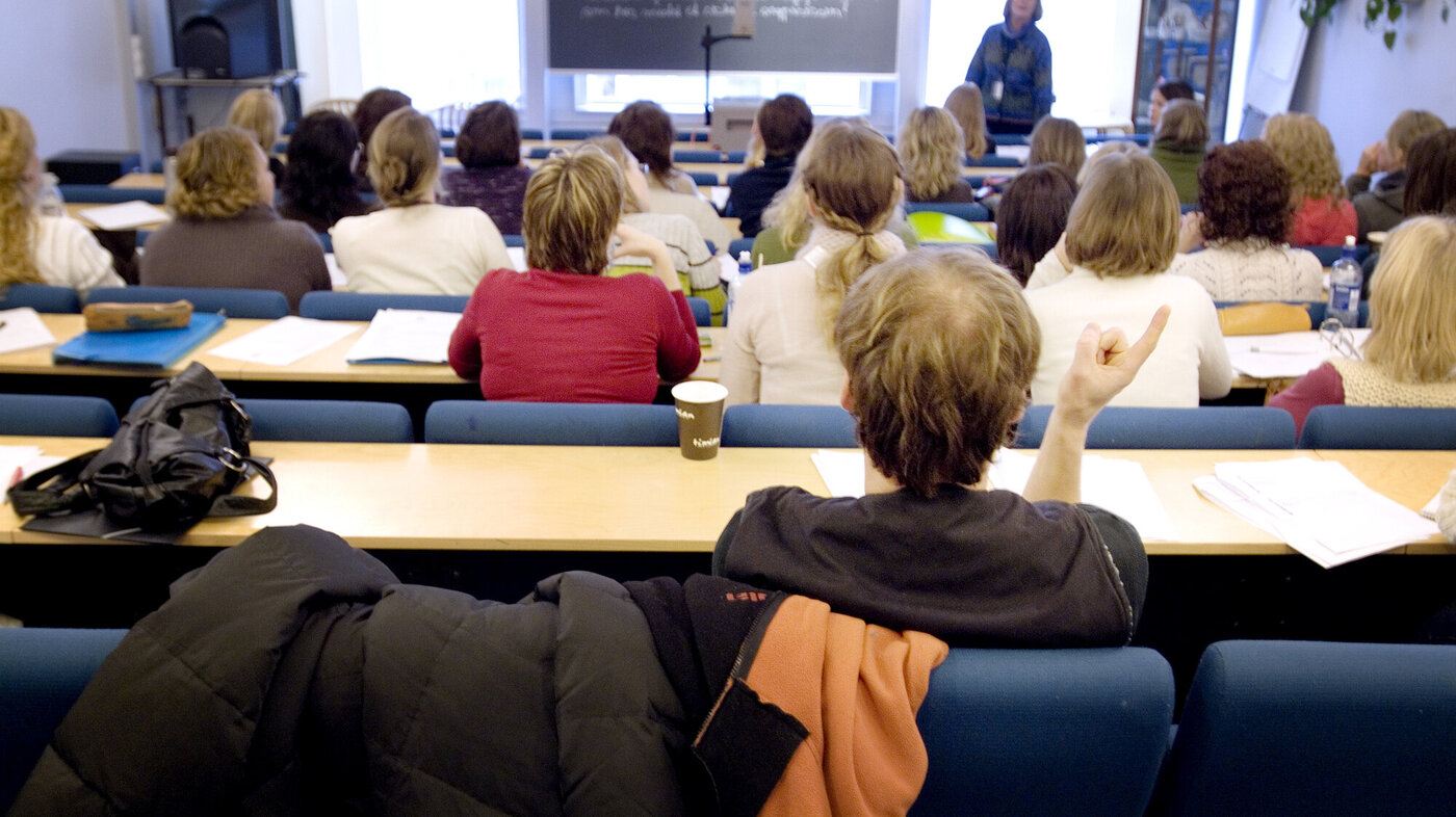 Studenter på forelesning