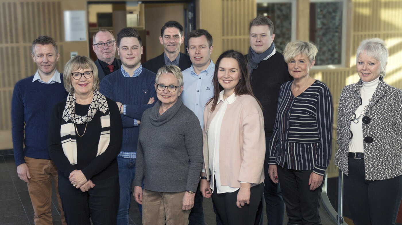Styret ved Nord universitet bildet viser styret ved Nord universitet