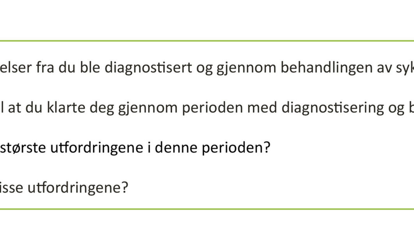 Tabell 1 Tabell 1: Intervjuguide