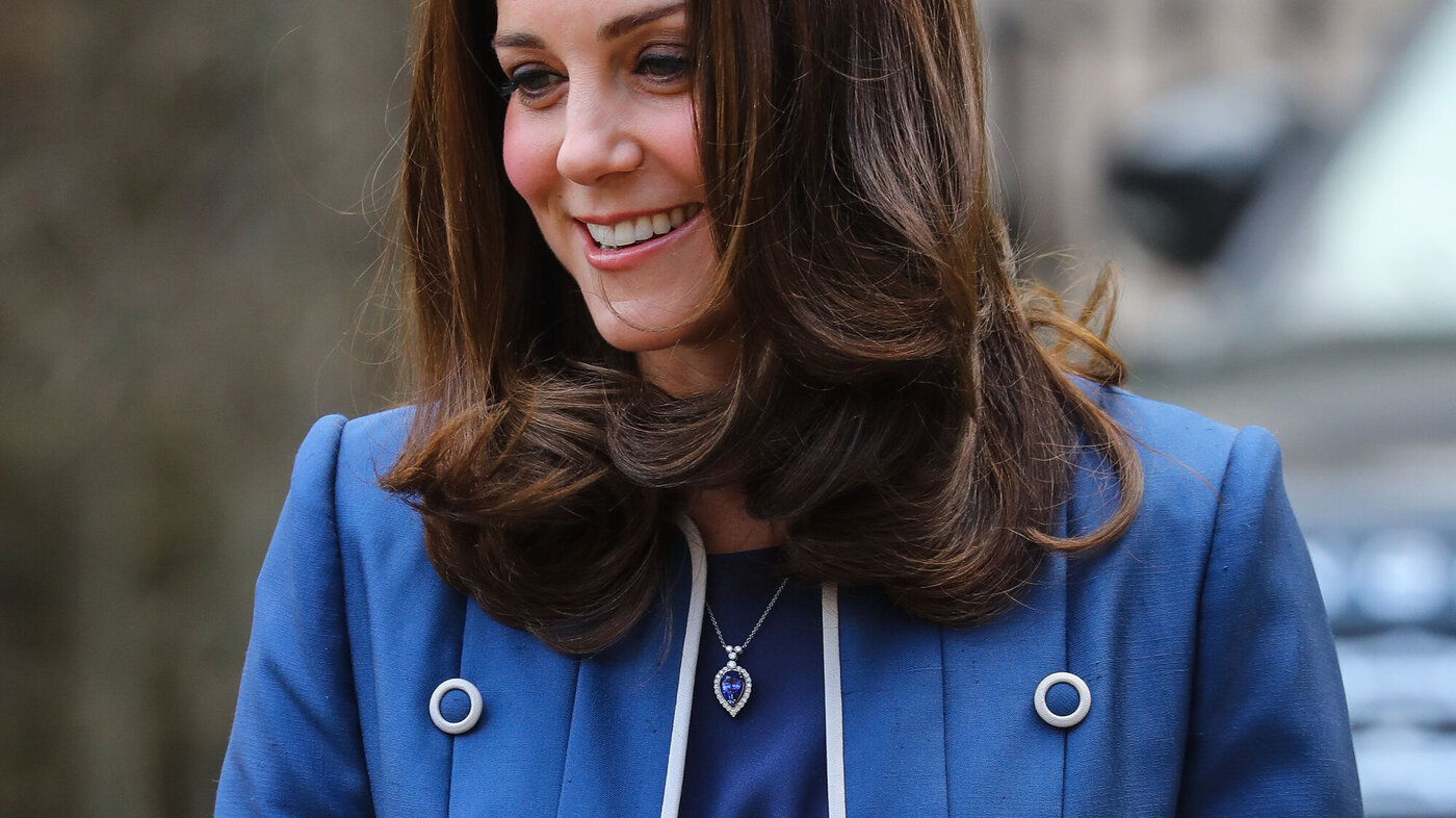 Bildet viser hertuginne Kate.