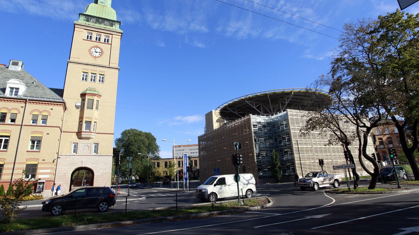 Ullevål sykehus ved hovedporten