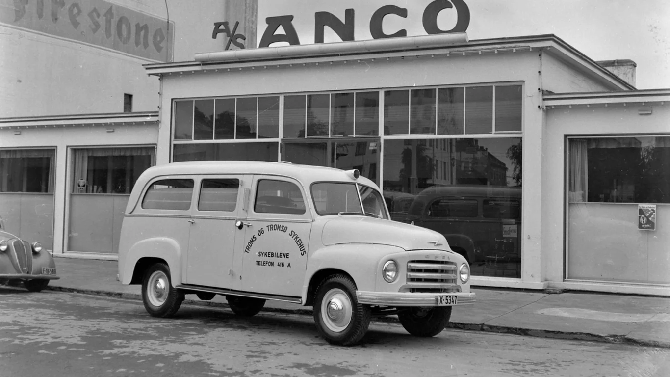 bilde av sykebil i tromsø 