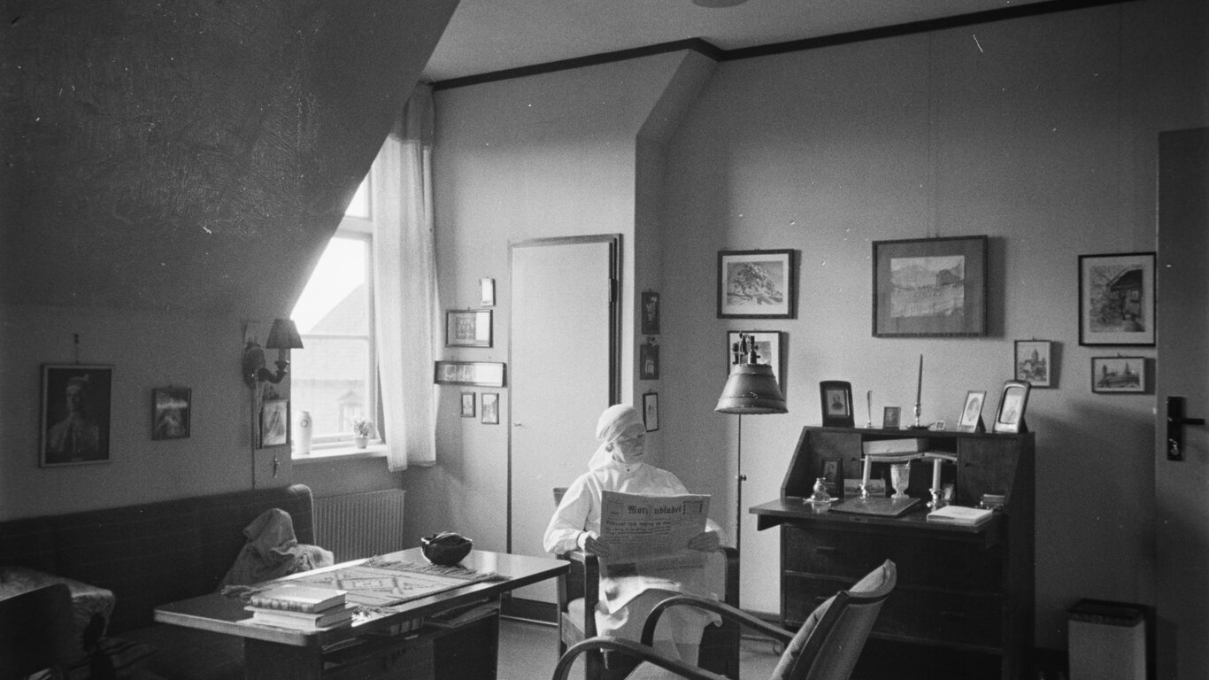 bilde fra røde kors klinikke i oslo