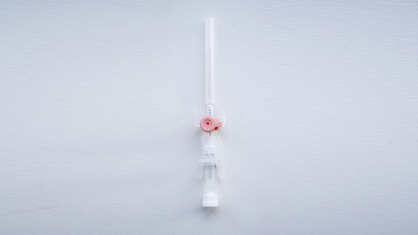 Bilde viser venekateter