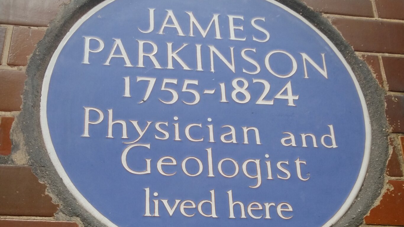 James Parkinson-plakett