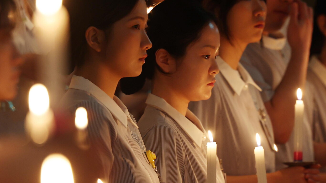 Sykepleierstudenter i Daegu