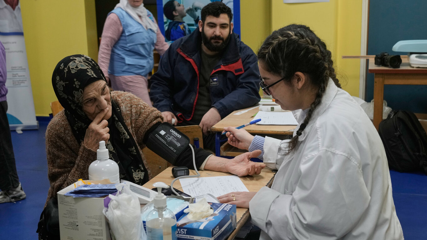 Blodtrykksmåling i Libanon