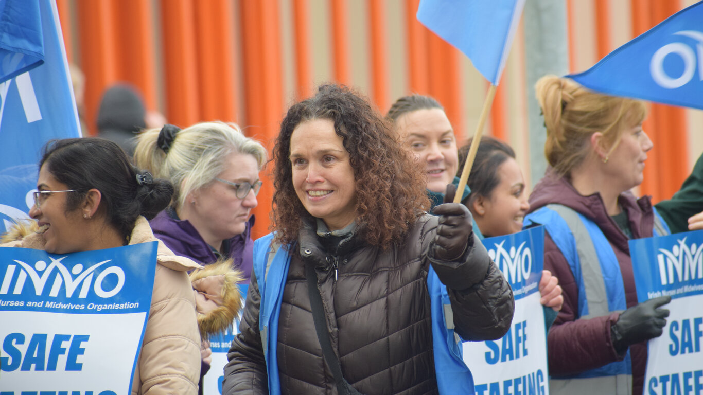 Irsk sykepleierprotest