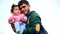 Flyktning og datter