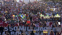 Kornaprotester i Brasil