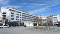 Bildet viser Levanger sykehus