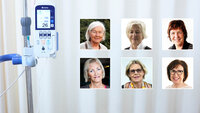 Bildet viser seks av de ti kvinnene som har ledet Rådet for sykepleieetikk de siste 40 årene: Liv Wergeland Sørbye, Anna Gudrun Svabø, Marie Aakre, Berit Daae Hustad, Elisabeth Sveen Kjølsrud og Mildrid Haugrønning Søndbø.