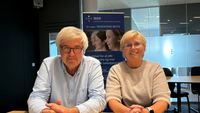 bildet viser Per Meinich og Eva Stensland