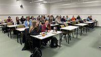 Bildet viser studenter i Hammerfest.