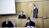 Bildet viser Arnfinn Nesset under rettssaken