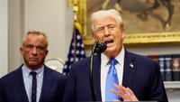 bildet viser Donald Trump