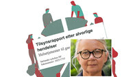 bilde av nina melvold og rapporten