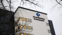 Bildet viser Akademiska sjukhuset i Uppsala.