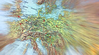 Bildet viser et kart over Europa.