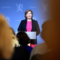 Bildet viser leder for Kvinnehelseutvalget, Christine Meyer