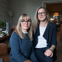 Jordmor Iren Aalberg Grønås og prosjektleder Kari Parkin, ledere i trainee-programmet, Lillehammer kommune