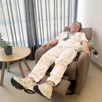 bilde av sykepleierne Lene Nymo på langvakt