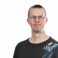 Bildet viser et portrett av Matias Rasi