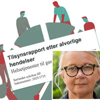 bilde av nina melvold og rapporten