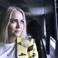 Bildet viser NSF-leder Lill Sverresdatter Larsen