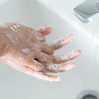 bildet viser håndvask